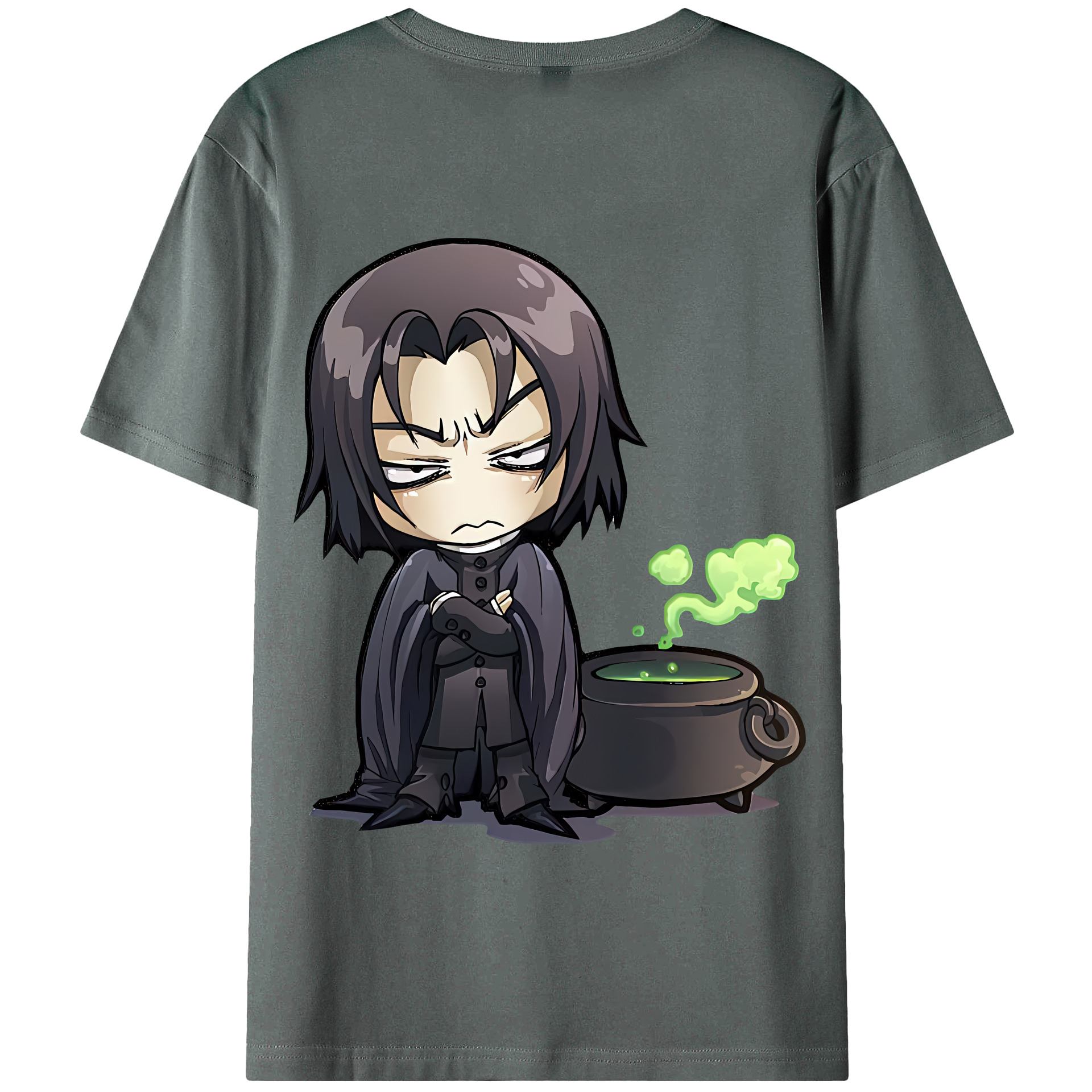 （画像用） Harry Potter ハリー・ポッターシリーズ 綿100％半袖Tシャツ（背面プリント）